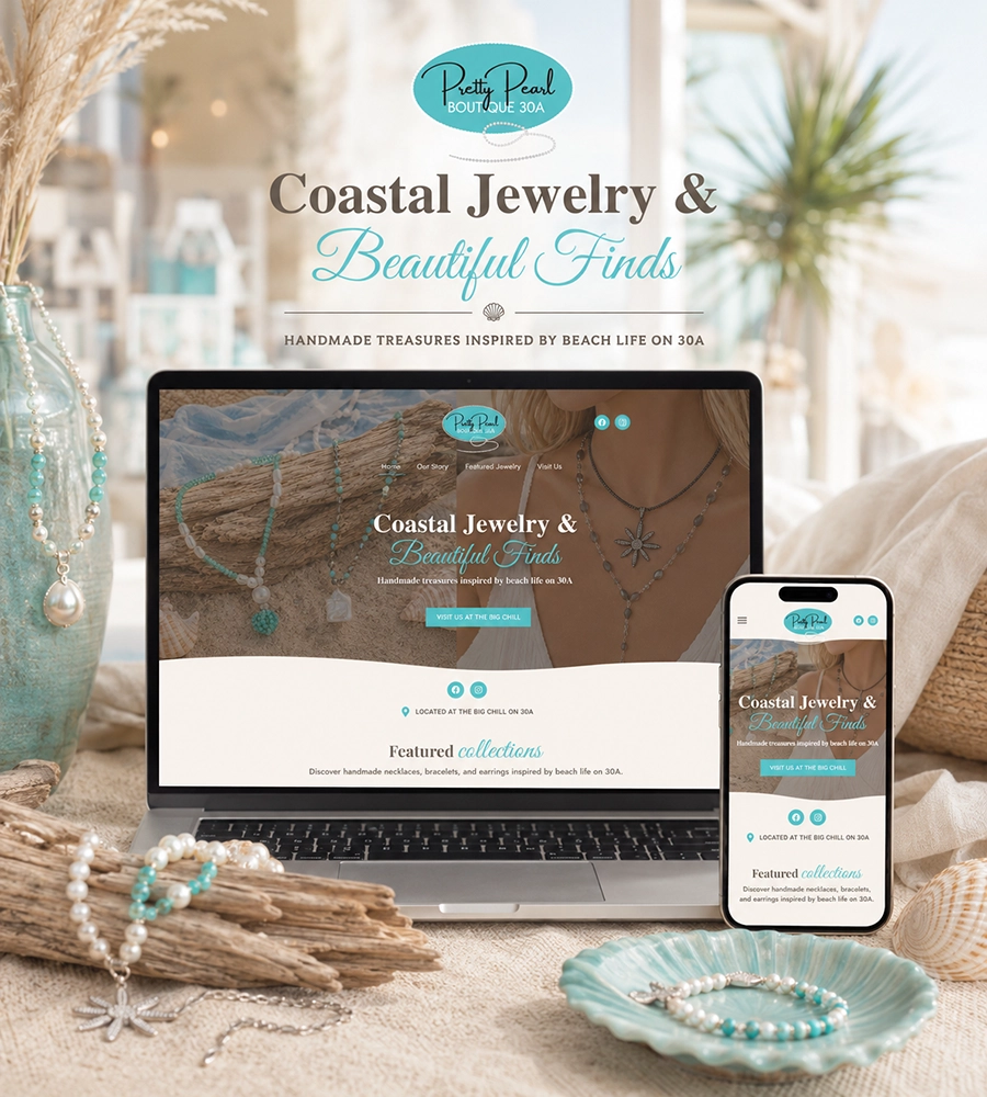 Website project designed by Dirty Birch Media